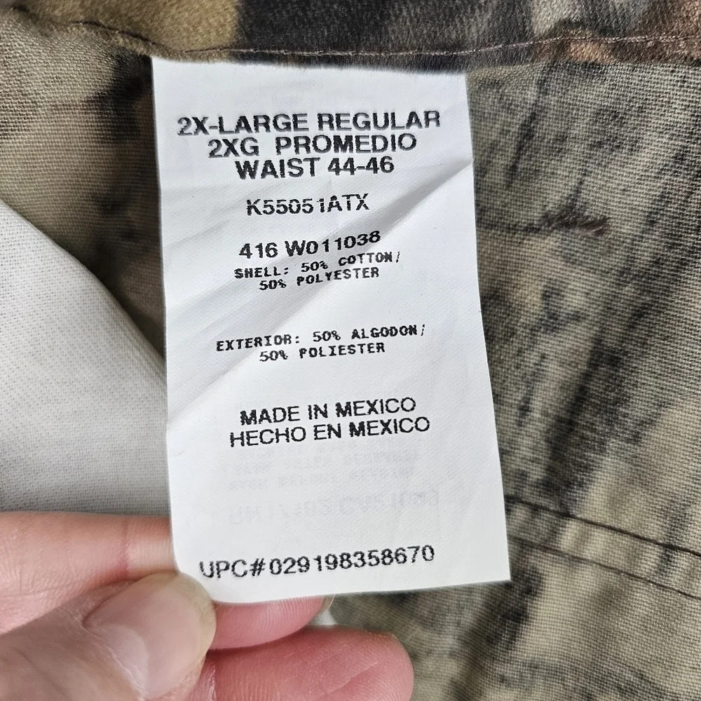 Advantage Timber Men's Camo Hunting Cargo Pants NWT, size 2XL